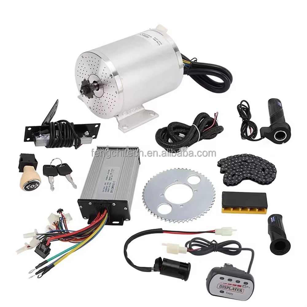 72V 3000W 電気ブラシレスDCモーター、6500RP - Ebike Conversion Kit 72V 3000W のレビューと価格