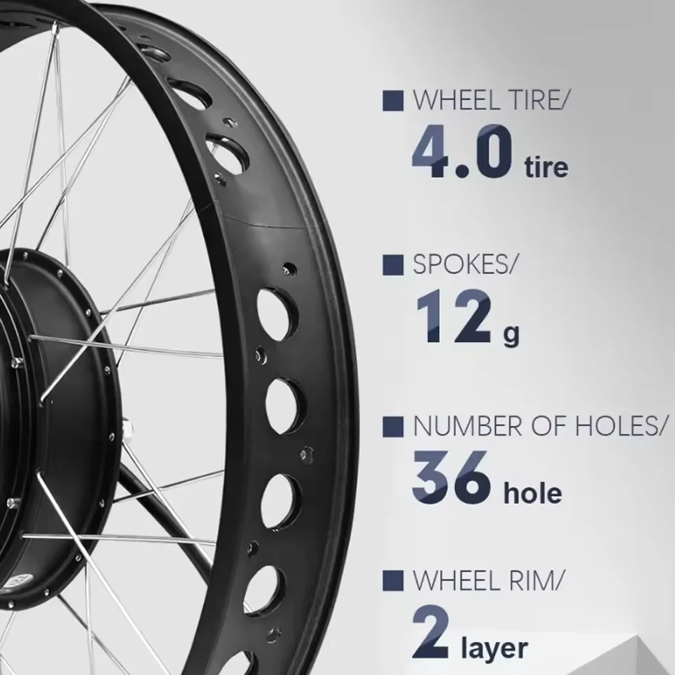 72V 3000W電動自転車用スノーバイク変換キット、48V - Ebike Conversion Kit 72V 3000W のレビューと価格